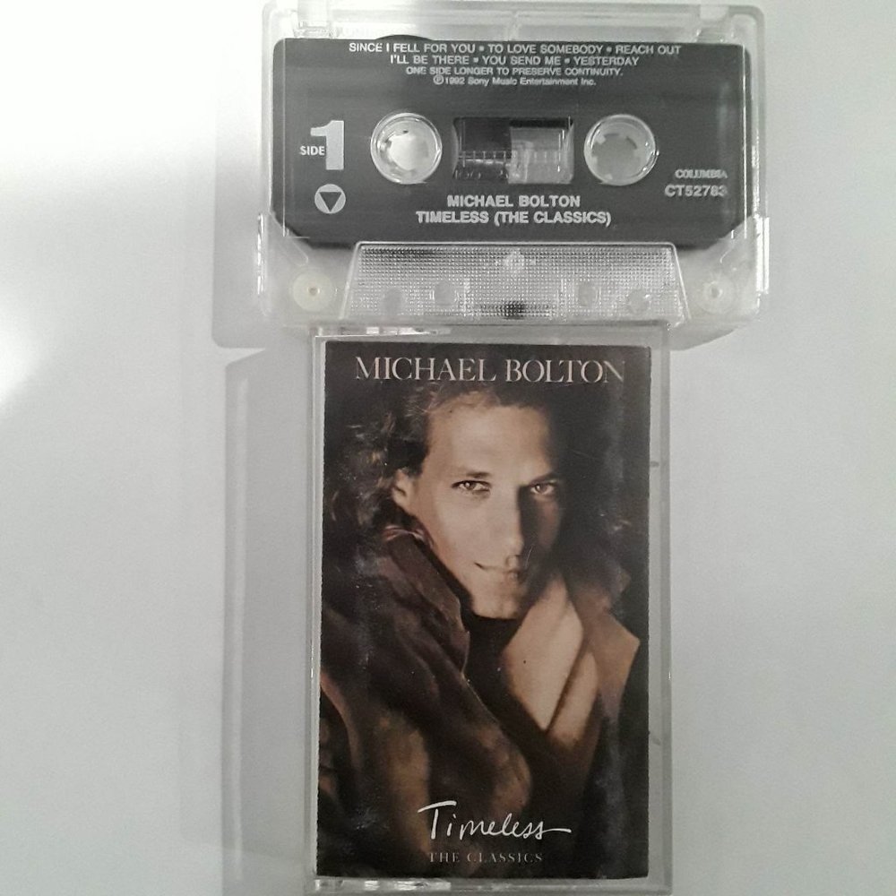 MICHAEL BOLTON - TIMELESS THE CLASSICS - 1992 CASSETTE - TESTED & WORKS GREAT